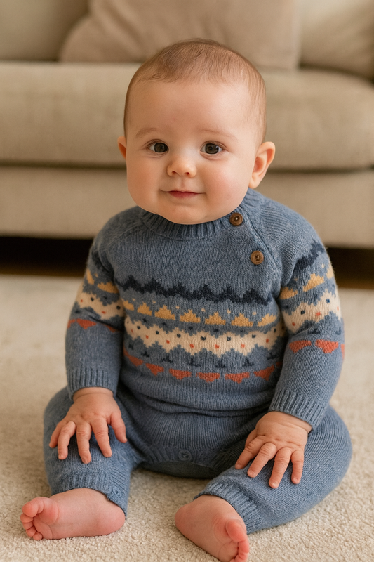 Tutina in maglia nord