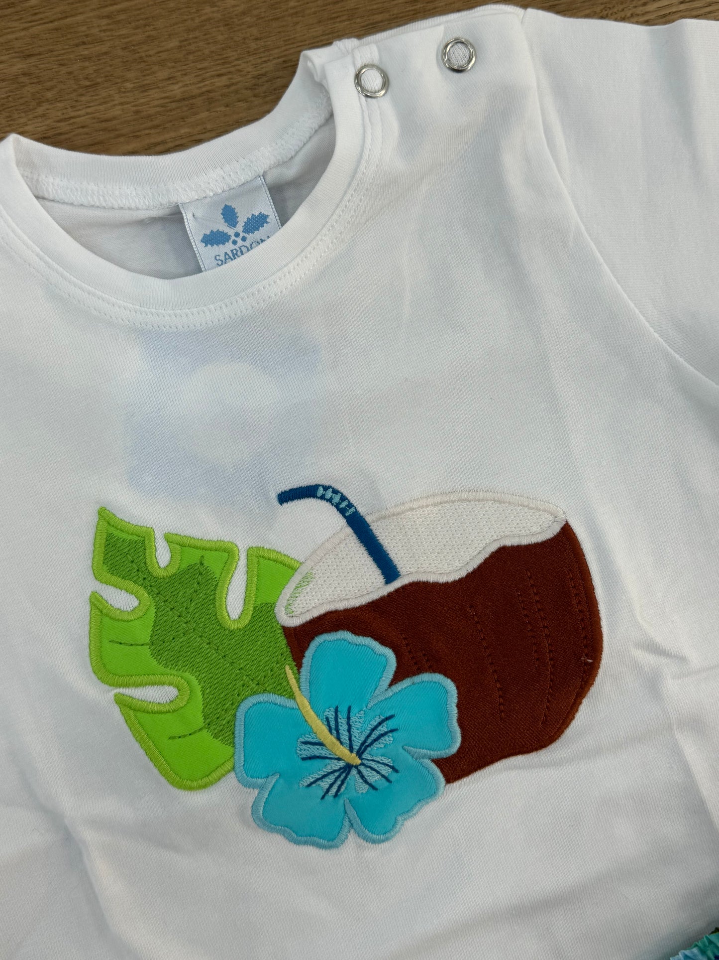 Costume più t-shirt tropical SARDON