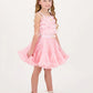 Top Aliki Tulle Ruffle Fairy Pink