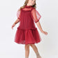 Dress bordoux Myrtisa