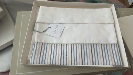 Lenzuola cotone mille righe