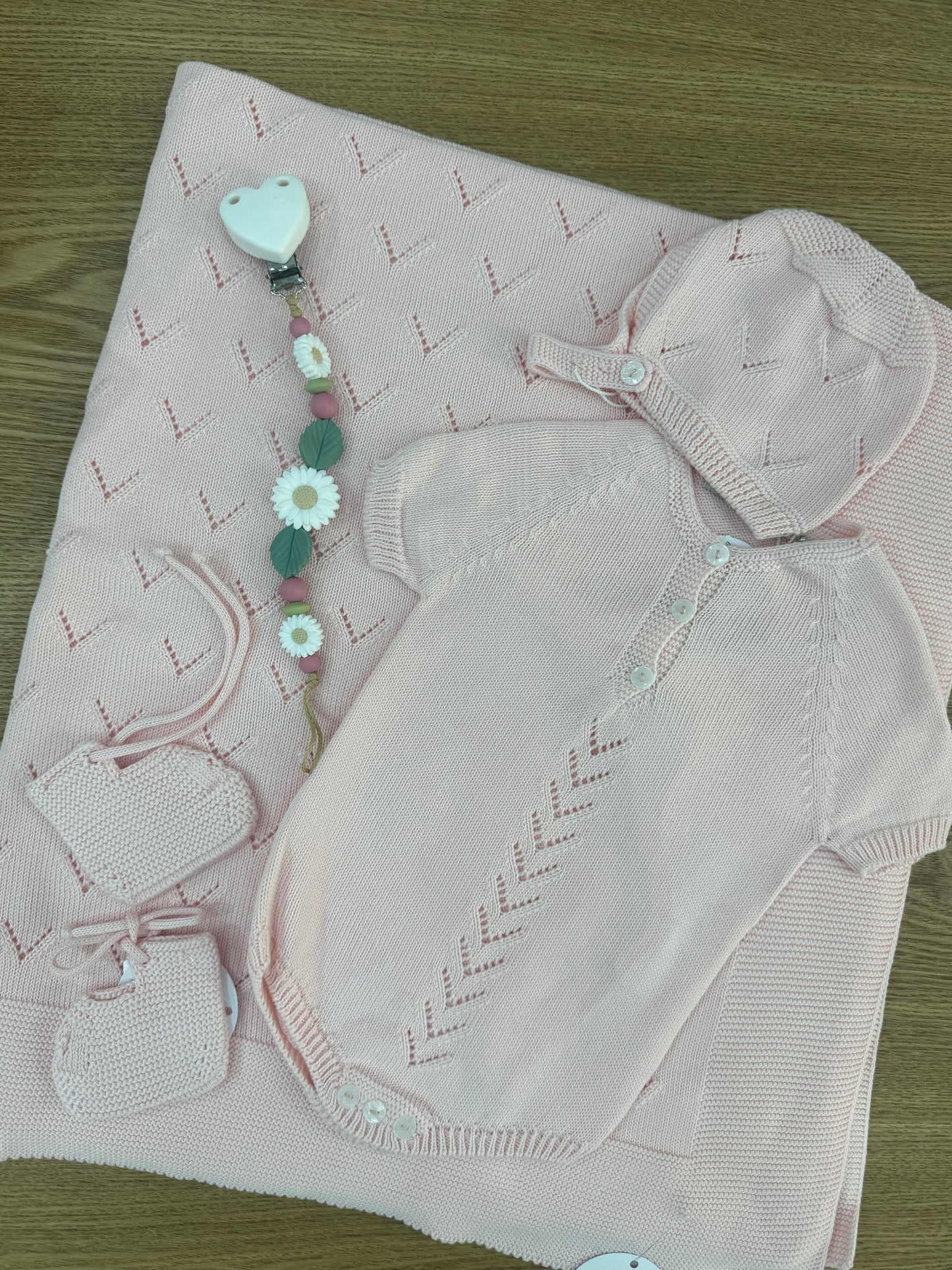Uscita clinica pink baby pagliaccetto