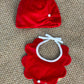 Set red rose