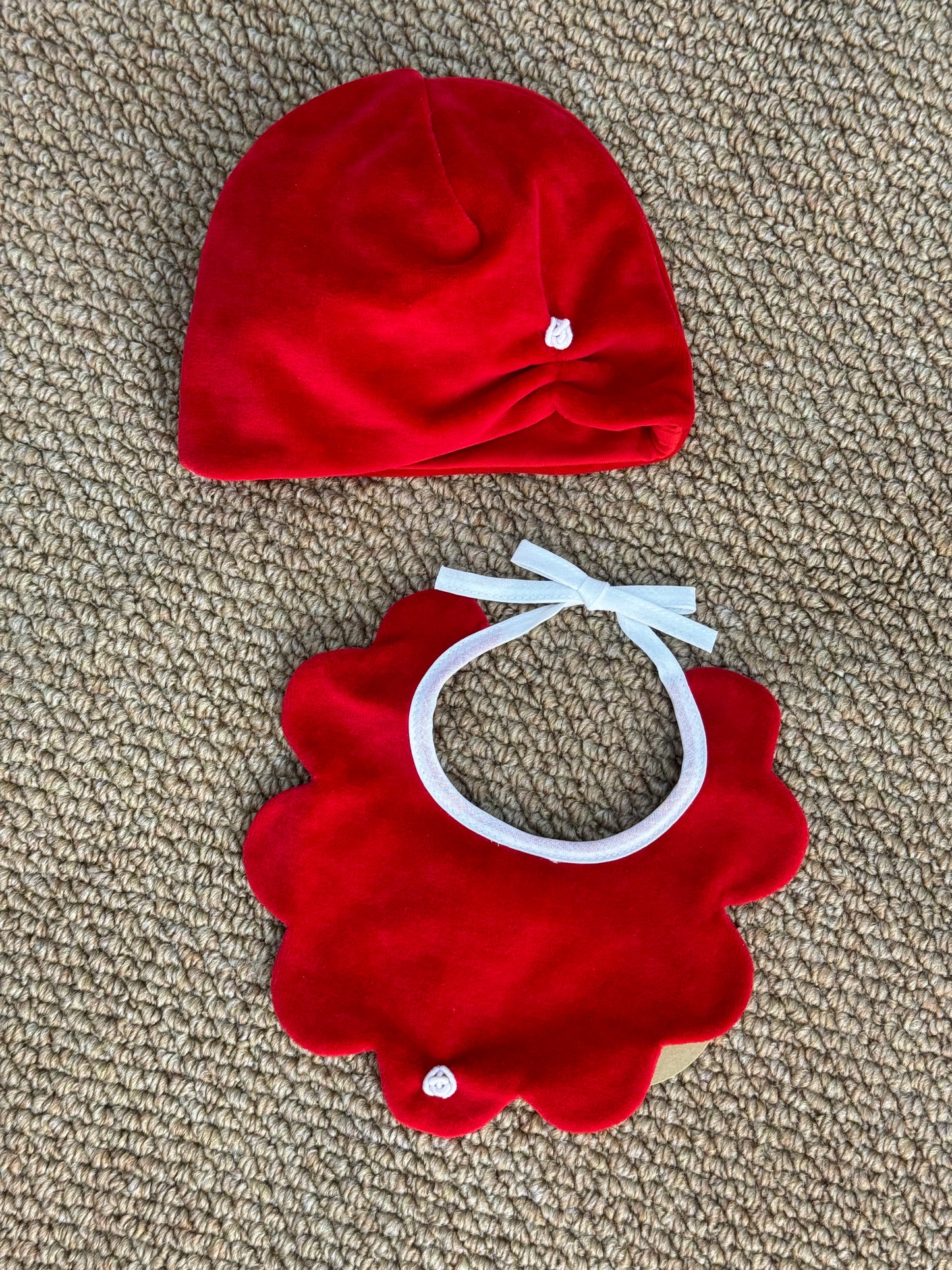 Set red rose