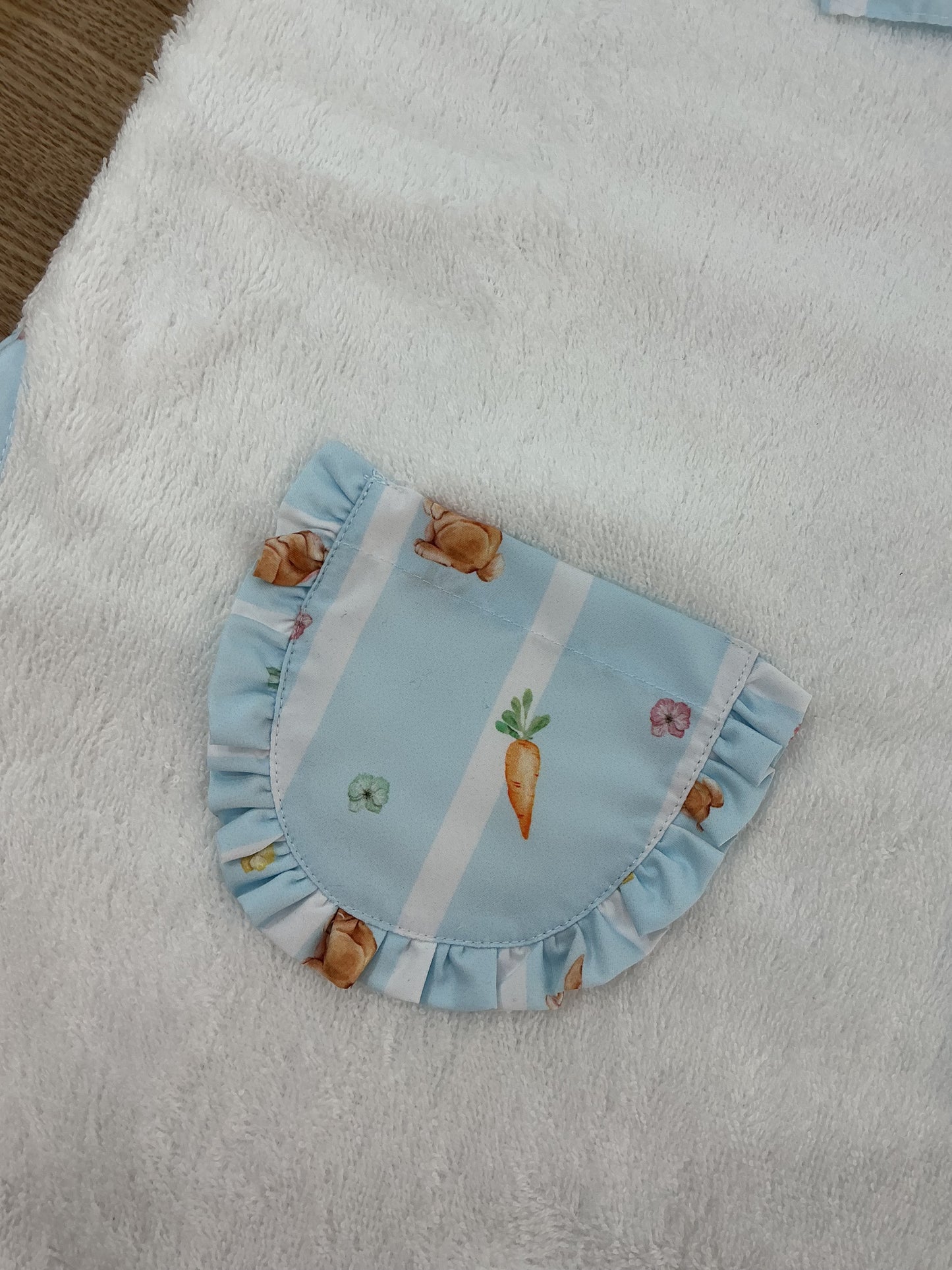 Poncho mare blu rabbit