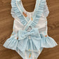 Costume intero blu rabbit