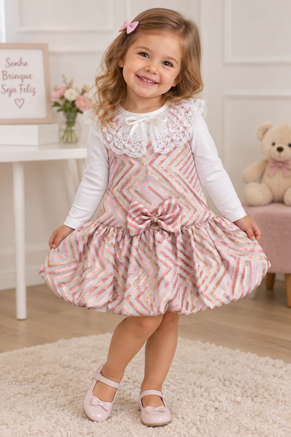 Abito Rosé Elegance M10723
