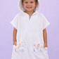 Poncho unisex seashell