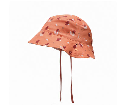 Cappello spiaggia reversibile tutete