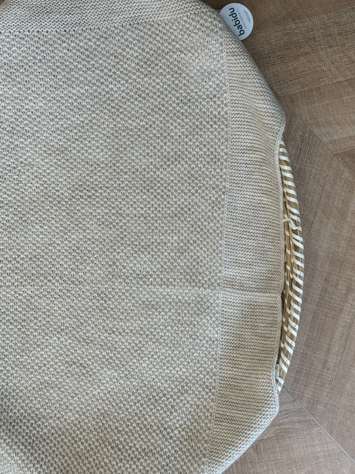 Scialle/coperta in misto lana