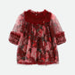 Dress Nadiya burgundi