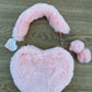 Borsa cuore peluche