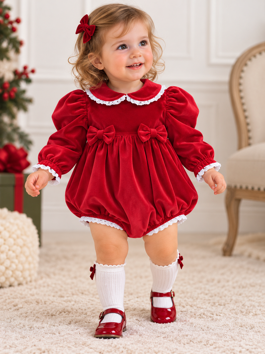 Pagliaccetto Elegance Red in Velluto C/320/BIS