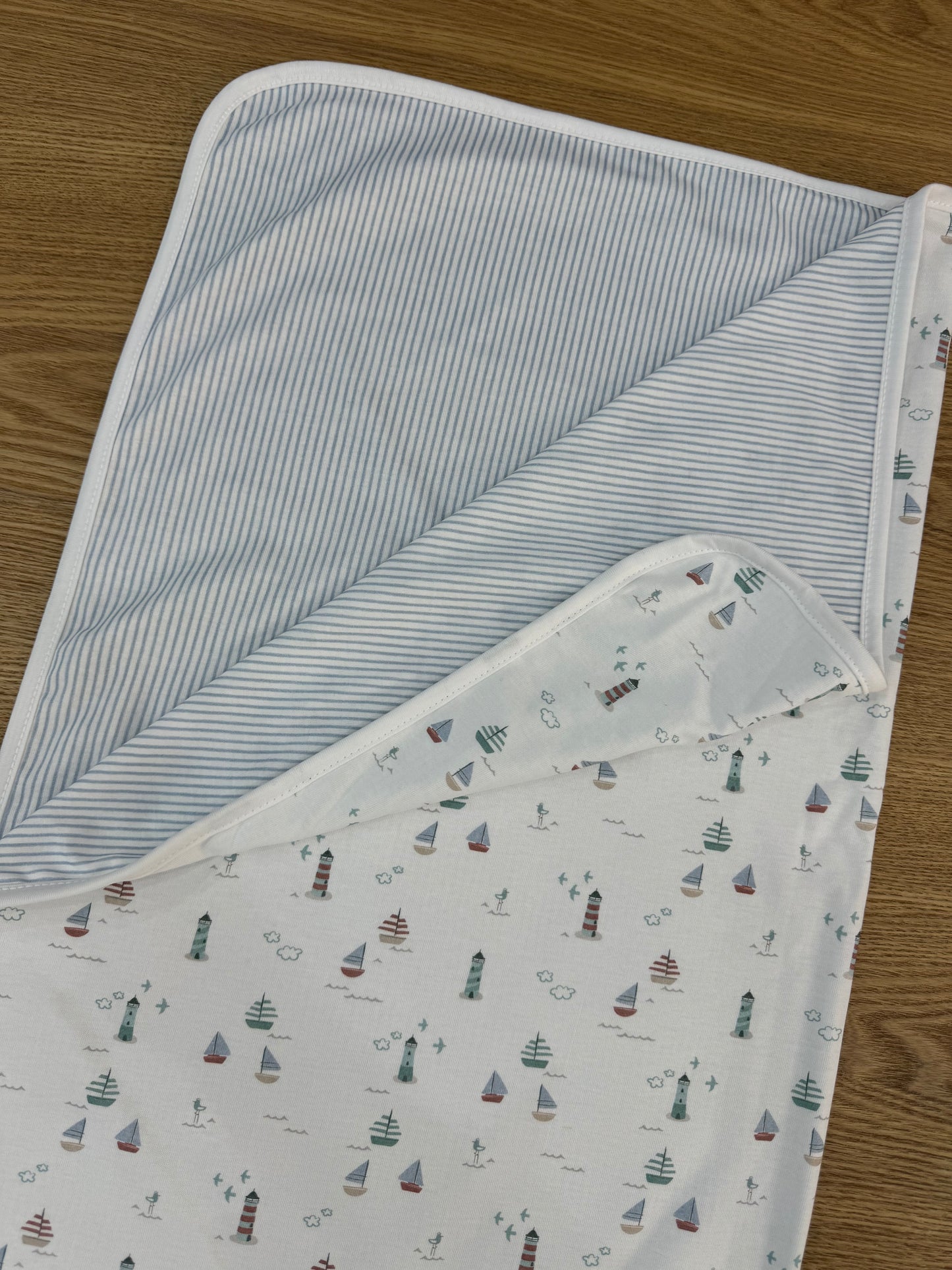 Coperta 100% cotone marinaretto