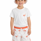 Costume più t-shirt flamingo