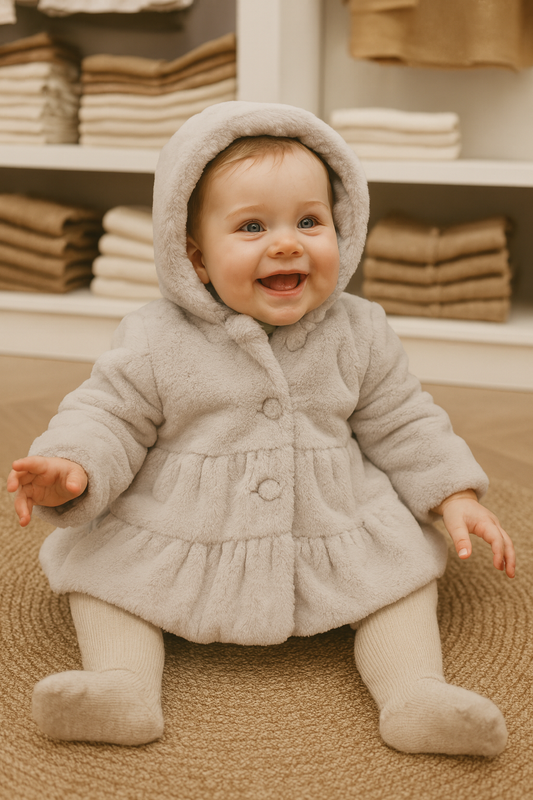 Cappotto eco pelliccia