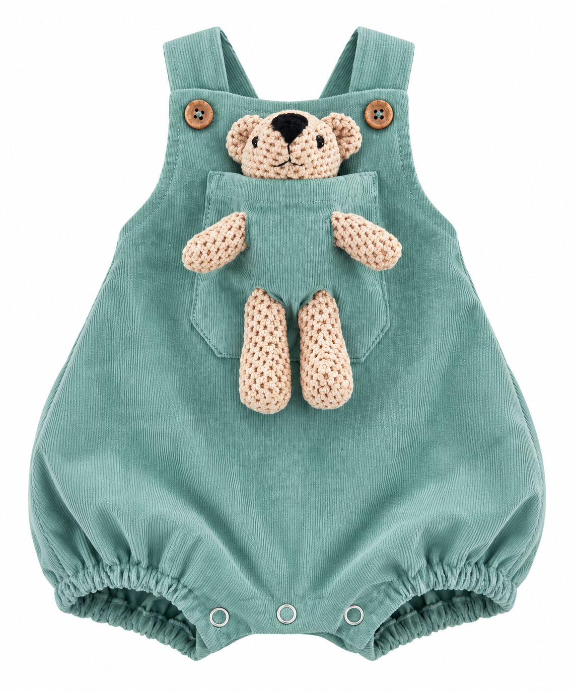 Pagliaccetto teddy menta 8019/1