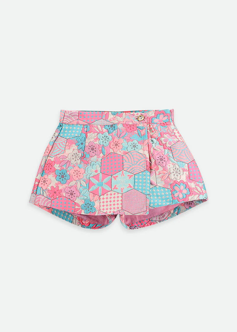 Shorts Dee Hexa Rose Multi