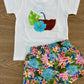 Costume più t-shirt tropical SARDON