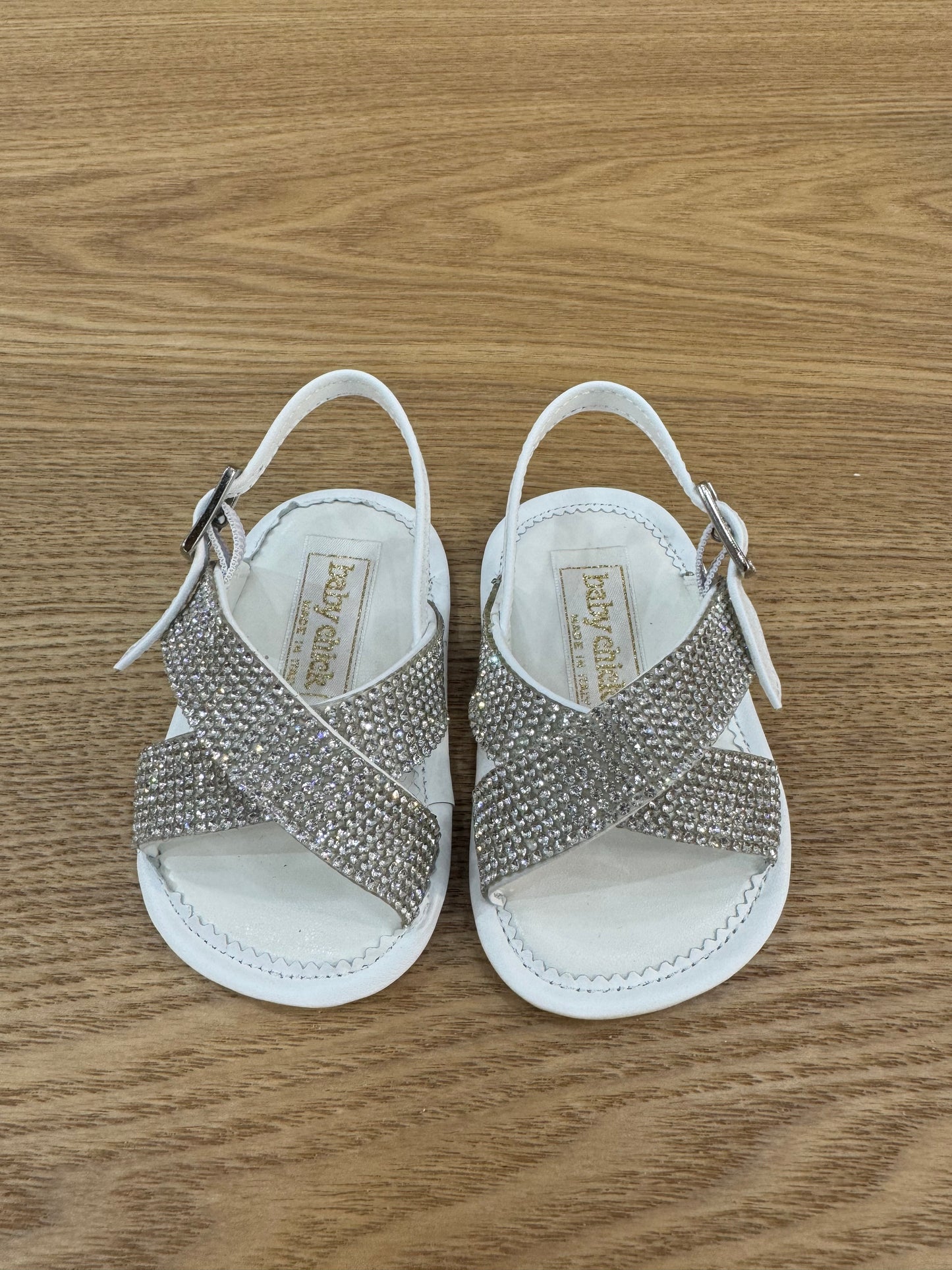 Sandalo baby strass
