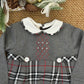 Pagliaccetto tartan grigio boy