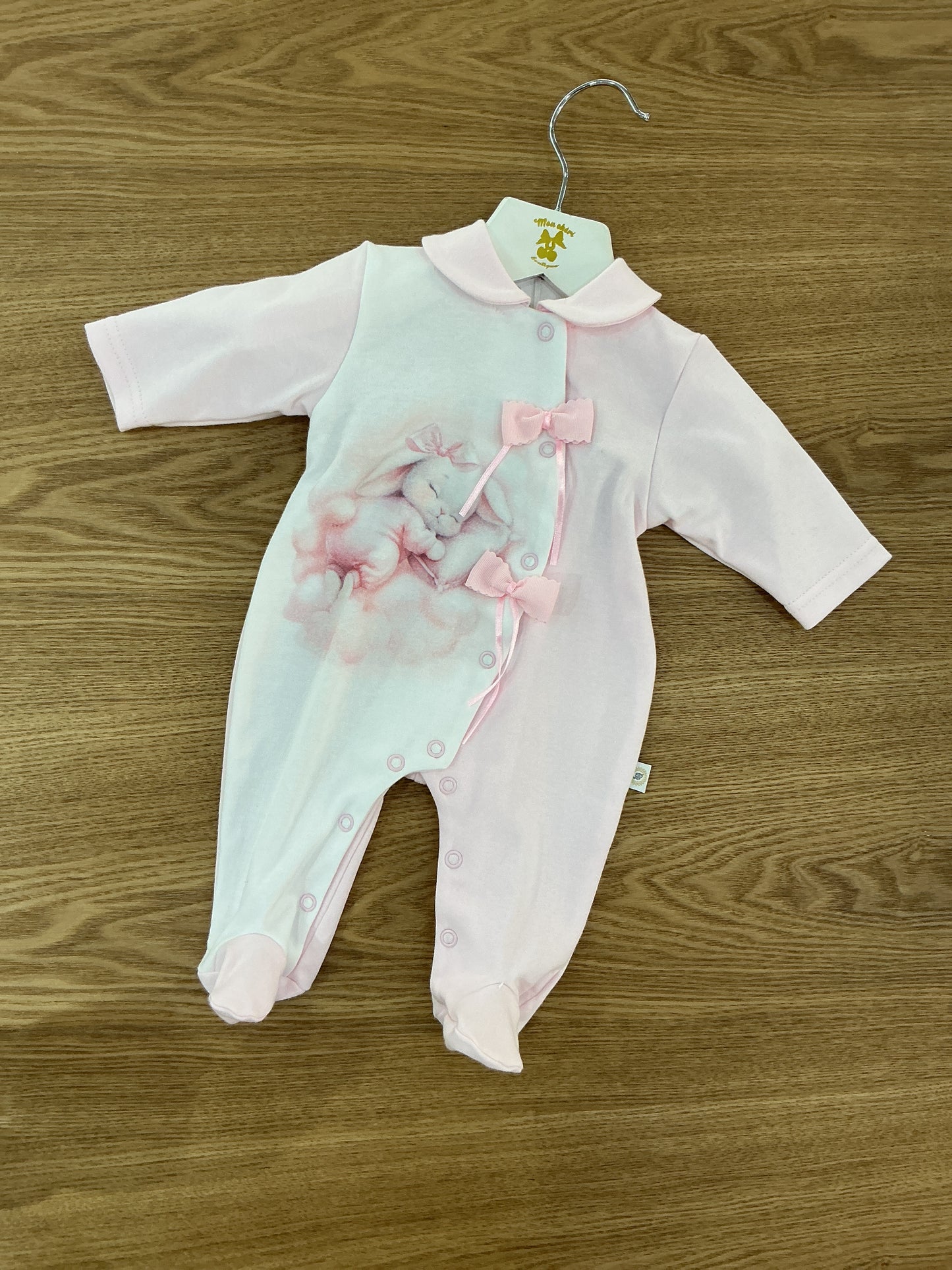 Tutina bunny coniglietto pink