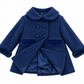 Cappotto Blu Royal Elegance signorina 26A108B