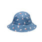 Cappello spiaggia reversibile tutete