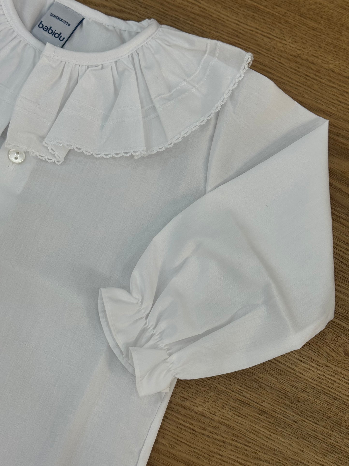 Camicia con colletto ricamato  BABIDU