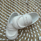 Mocassino camoscio culla