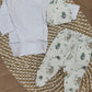 Completo Clinico 3 pezzi Cotone Interlock TODO AMOR