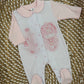 Tutina mongolfiera pink