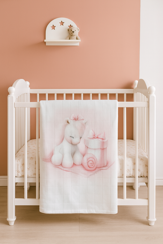 Mussola XXL pony pink