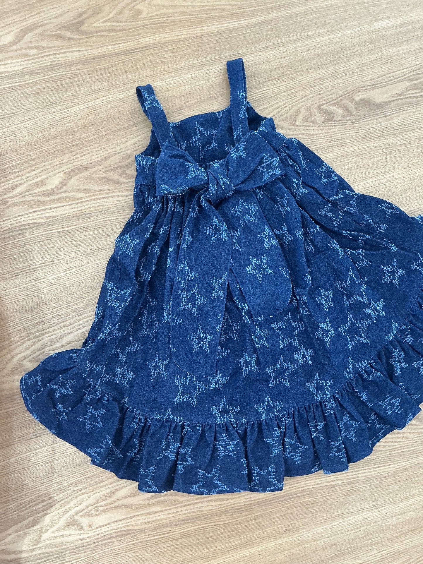 Abito denim stars