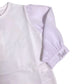 Body Girocollo In Cotone Con Manica In Organza PETIT