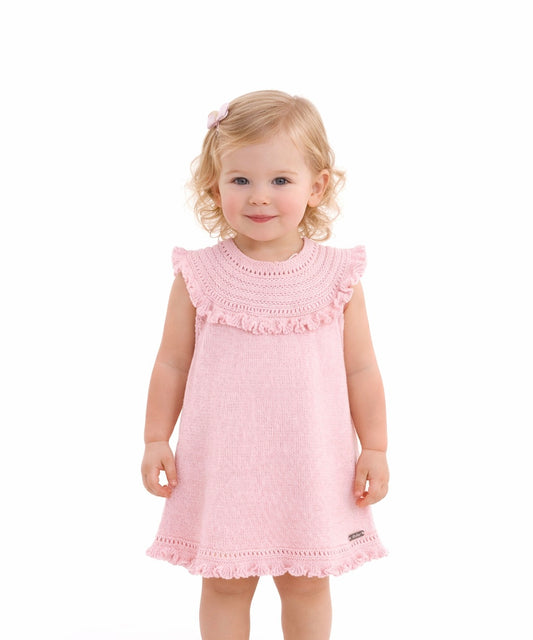 Vestito senza maniche con canesù ROSINA CONDOR