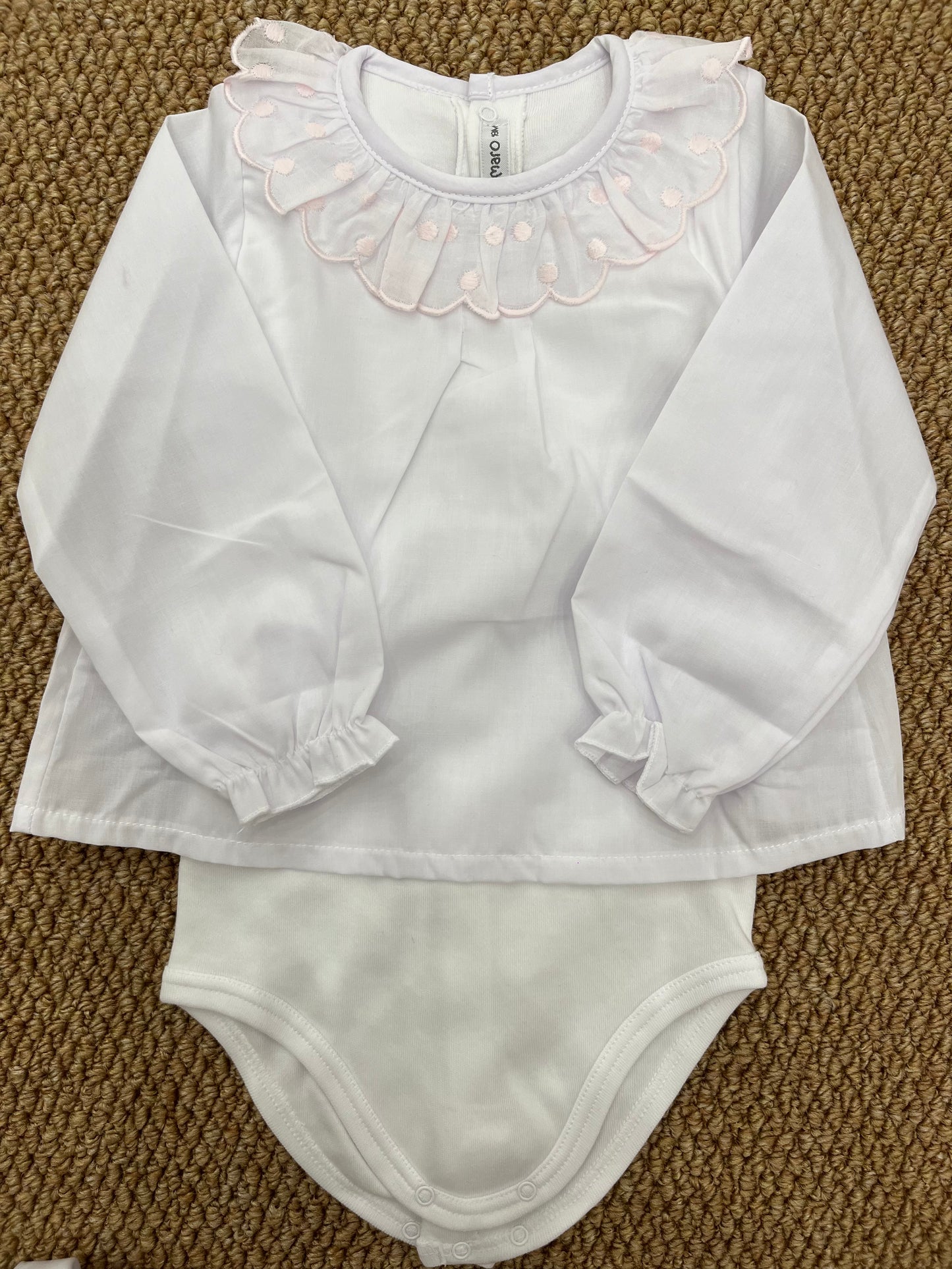 Body Blusa Pois