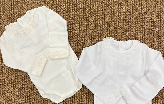 Body Puntilla Bianco/Latte