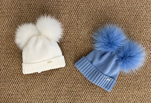 Cappello Lana 2 Pompon