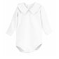 Body caldo cotone con collo camicia
