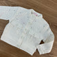 Giubbino denim latte