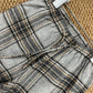 Pantaloni Flanella Scozzese Con Molla