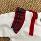 T-shirt Con Dettagli in Tartan
