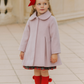 Cappotto signorina rosa