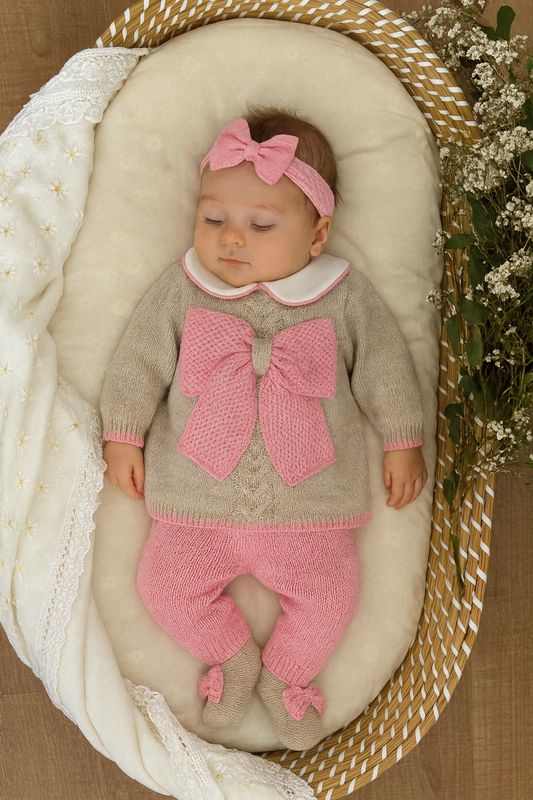 Uscita Clinica bebe di Almy Big fiocco girl