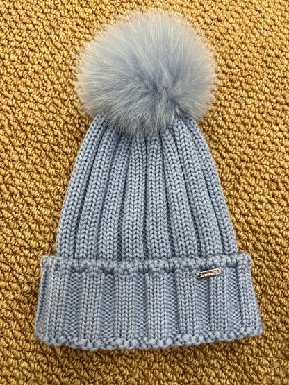 Cappello Blu/Grigio IL TRENINO