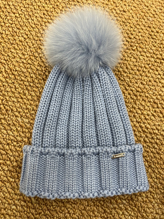 Cappello Blu/Grigio IL TRENINO