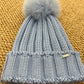 Cappello Blu/Grigio IL TRENINO