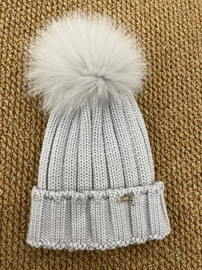 Cappello Blu/Grigio IL TRENINO