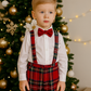 Completo 3 Pezzi Tartan Con Papillon Velvet
